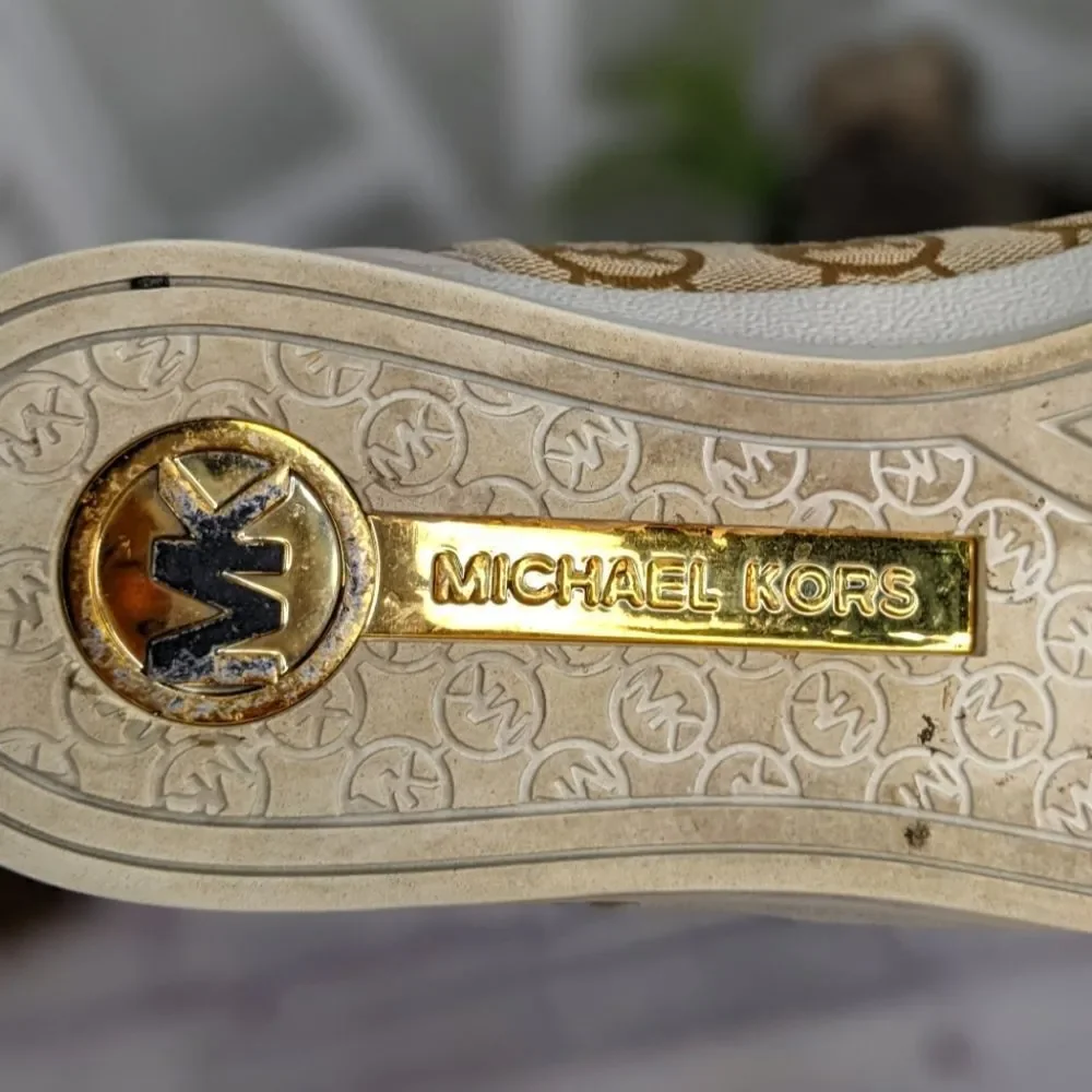 Michael Kors Monogram Jacquard Signature Sneakers